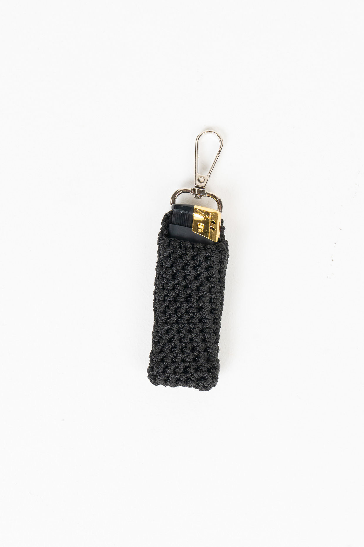 Lighter Case with Carabiner – Black